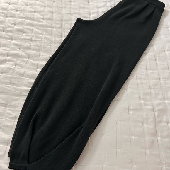 Free People Freya Sweater Set Pants Only - L - Black Charcoal Combo - Picture 2 of 4